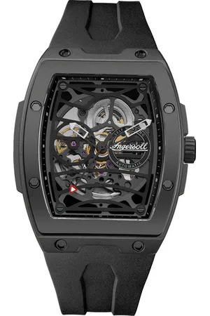 INGERSOLL 1892 Quarzuhr Herrenuhr Silikon , (Analoguhr), Herren Armbanduhr eckig, Silikonarmband , Sport - Verkäufer: Fit4Style Silberschmuck - IMPPAC