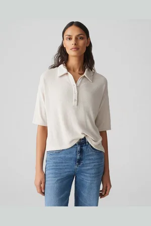 Opus Poloshirt SILKAS Loose in Strickoptik - Verkäufer: GmbH | someday GmbH