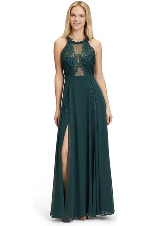 Vera Mont Abendkleid Abendkleid mit Placement Spitze