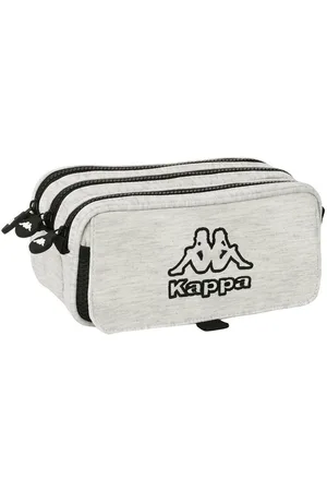 Kappa Federtasche Dreifaches Mehrzweck-Etui Grey knit 21,5 x 10 x 8 cm - Verkäufer: woolloom