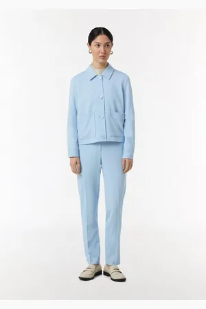 Comma, 7/8-Hose Cigarette Pants mit Strukturmuster - Verkäufer: s.Oliver