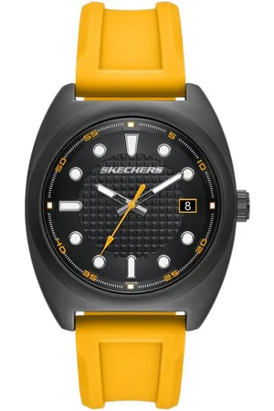 Skechers Quarzuhr HANOVER SR5239, Armbanduhr, Herrenuhr, Silikonarmband, analog, Tag