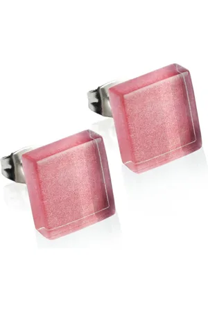 ALEXASCHA Paar Ohrstecker mit Ohrklemme Kleine Ohrstecker aus Glas • 10mm - Verkäufer: