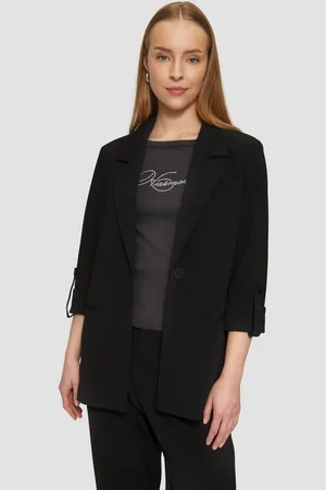 QS by s.Oliver Jackenblazer Interlock-Blazer mit Krempelarm - Verkäufer: s.Oliver