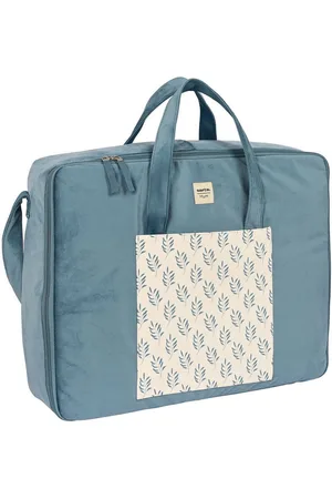 Safta Trolley Koffer Leaves türkis 50 x 40 x 14 cm - Verkäufer: woolloom