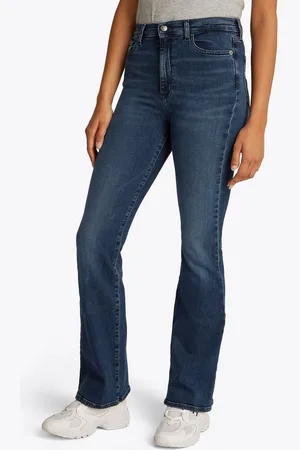Tommy Hilfiger Schlagjeans SYLVIA HGH FLR BI1267 in blauer Waschung