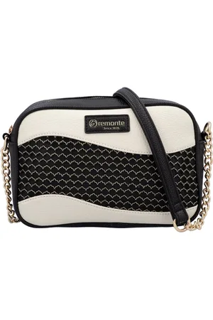 Remonte Umhängetasche, Damen-Mini-Bag, Schultertasche, Umhängeriemen mit Kette