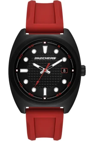 Skechers Quarzuhr HANOVER SR5238, Armbanduhr, Herrenuhr, Silikonarmband, analog, Tag