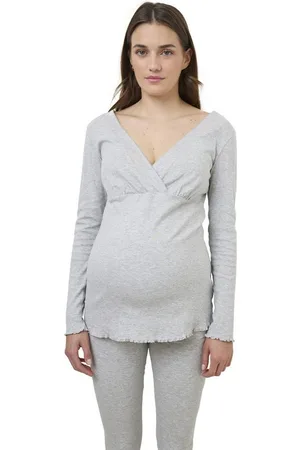 Vertbaudet Schlafanzug Umstands-Schlafanzug: Sleepshirt & Leggings - Verkäufer: