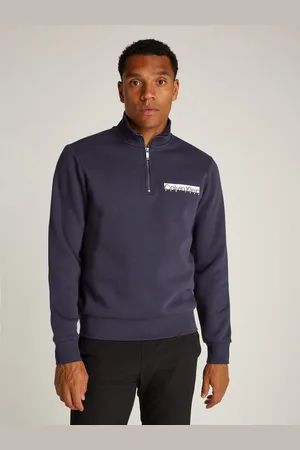 Calvin Klein Sweatshirt NY CHEST BOX LOGO Q-ZIP