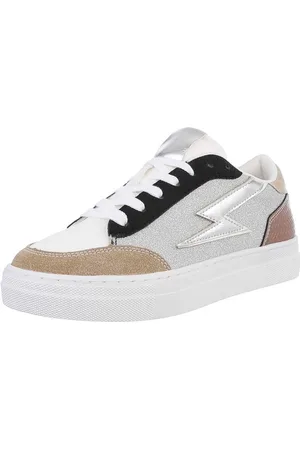 Ital-Design Damen Low-Top Freizeit Sneaker (88930639) Flach Sneakers Low in Gold - Verkäufer: