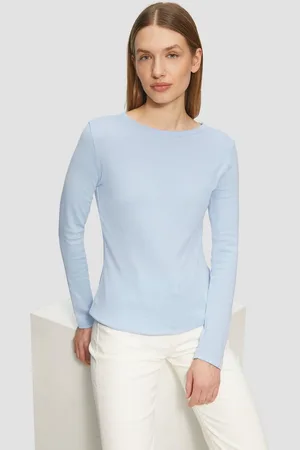 QS by s.Oliver Langarmshirt Baumwoll-Longsleeve im Slim Fit - Verkäufer: