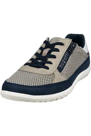 Bugatti Sneaker, Freizeitschuh, Halbschuh, Schnürschuh mit Kontrastbesätzen