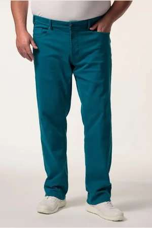 Men Plus 5-Pocket-Jeans Men+ Color-Jeans Denim Bauchfit Regular Fit bis 72 - Verkäufer: Popken Fashion Group