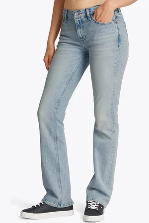 Tommy Hilfiger Bootcut-Jeans Maddie Mid Rise Bootcut in hellblauer Waschung