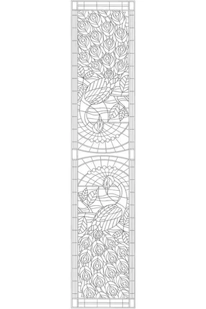 Exacompta Seidenschal 3x 100% Seidenschal 180x43cm Pfau DUPECLPW141C - Verkäufer: OFFICE24_7