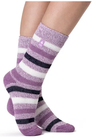 Heat Holders Thermosocken Damen gestreift - Verkäufer: NTP New-Tech-Products