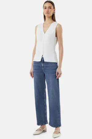 Comma, 5-Pocket-Jeans Elastische Ankle-Jeans mit Straight Leg Waschung - Verkäufer: s.Oliver