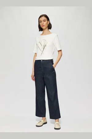 QS by s.Oliver 7/8-Jeans Culotte Suri / Regular Fit / High Rise / Wide Leg Waschung - Verkäufer: s.Oliver