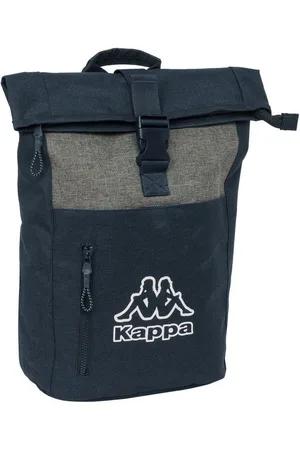 Kappa Rucksack Rucksack Laptoptasche Dark navy Grau Marineblau 28 x 42 x 13 cm - Verkäufer: woolloom
