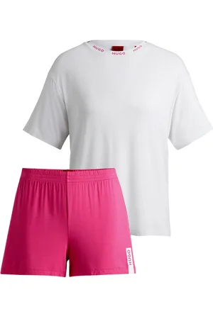 HUGO BOSS Pyjama Unite Short Set (2 tlg) mit Logo-Druck - Verkäufer: bonvenon