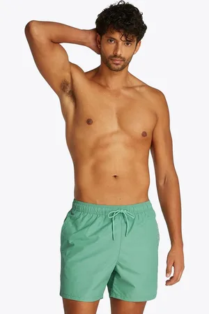 Tommy Hilfiger Badeshorts MEDIUM DRAWSTRING mit Logostickerei an der Hüfte