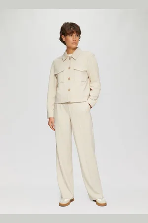 QS by s.Oliver Stoffhose Wide-Leg-Hose aus Struktur-Jersey - Verkäufer: