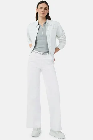 Comma, Stoffhose Elastische Jeans mit Wide Leg - Verkäufer: s.Oliver