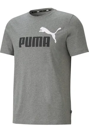 PUMA Funktionsshirt ESS 2 Col Logo Tee 003 MEDIUM GRAY HEATHER - Verkäufer: SportTimm