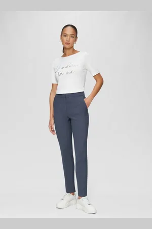 QS by s.Oliver 7/8-Hose Cigarette Pants mit Elastikbund - Verkäufer: s.Oliver