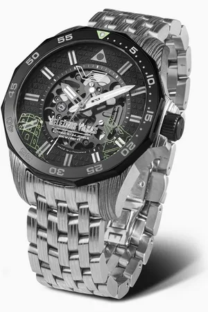 Vostok Automatikuhr Geležinis Vilkas – Skelettuhr, 46 mm Gehäuse, 225E764, sportlich-elegantes Design - Verkäufer: Jäckle Uhrenhandel e.K.