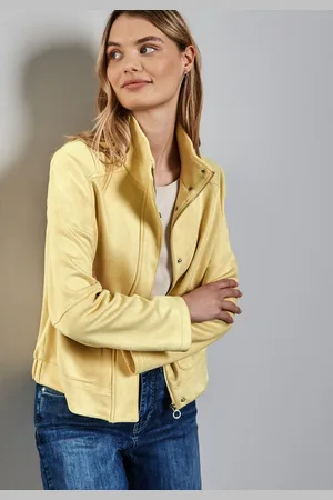 Street one Kurzblazer Kurze Jacke aus Velours