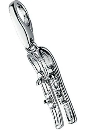 Giorgio Martello Charm-Einhänger Ski, Silber 925