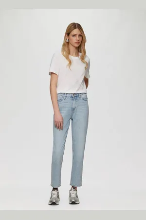 QS by s.Oliver 7/8-Hose Ankle-Jeans Tizie / Slim Fit / High Rise / Tapered Leg / Inch Sizes - Verkäufer: s.Oliver