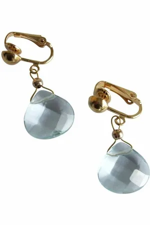 Gemshine Paar Ohrclips Aqua Clips, Europäischer Schmuck: Qualität liebevoll hergestellt. - Verkäufer: GoJungo GmbH