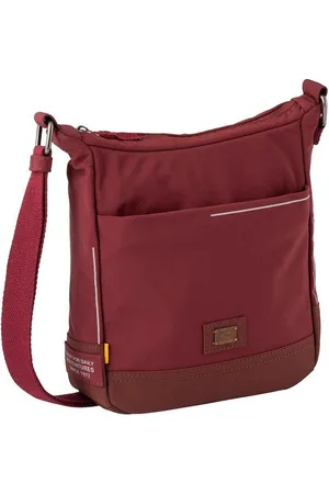 Camel Active Handtasche Handtasche Schultertasche Damentasche dunkelrot bordeaux - Verkäufer: Littmann