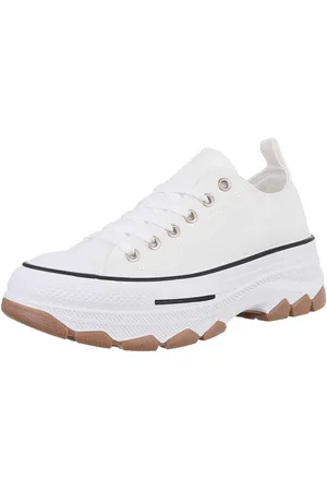 Ital-Design Damen Low-Top Freizeit Sneaker (88930389) Keilabsatz/Wedge Sneakers Low in - Verkäufer: