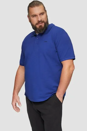 QS by s.Oliver Kurzarmshirt Poloshirt aus Baumwollpiqué Stickerei - Verkäufer:
