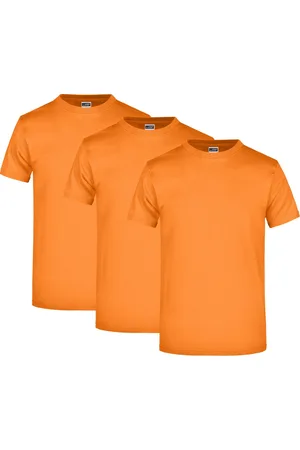 James & Nicholson T-Shirt 3er Pack Komfort-T-Shirt aus strapazierfähigem Single Jersey JN002 (Spar-Set, 3er-Pack) Hochwertiges T-Shirt in sehr großer Farbauswahl - Verkäufer: Silberpfeil