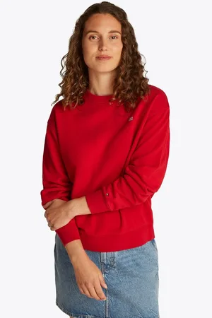 Tommy Hilfiger Sweatshirt REG CONTRAST FLAG SWEATSHIRT mit Logo-Flag