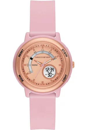 Skechers Chronograph SALERNO SR6329, Quarzuhr, Armbanduhr, Damenuhr, Silikonarmband, analog, digital