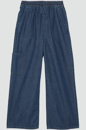 QS by s.Oliver Stoffhose Jeans / Regular Fit / High Rise / Wide Leg Waschung - Verkäufer: