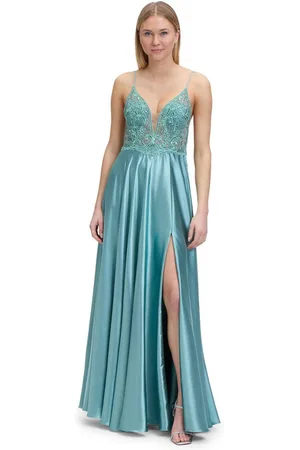 Vera Mont Abendkleid Abendkleid mit Placement Effektgarn