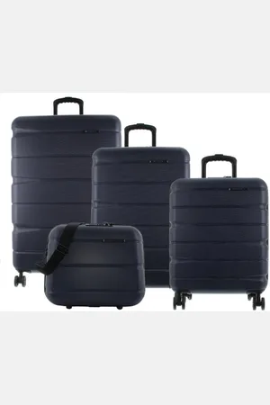 Franky Kofferset A-B-S13 4er Kofferset 55/66/76 mit Beautycase Hartschalenkoffer, 4 Rollen, (4 tlg) - Verkäufer: TOP TWO online