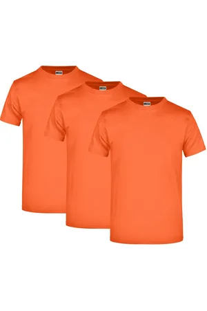 James & Nicholson T-Shirt 3er Pack Komfort-T-Shirt aus strapazierfähigem Single Jersey JN002 (Spar-Set, 3er-Pack) Hochwertiges T-Shirt in sehr großer Farbauswahl - Verkäufer: Silberpfeil