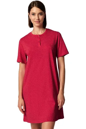 HUBER Nachthemd Damen Sleepshirt kurzarm Casual at Home (Stück, 1-tlg) - - Verkäufer: Sibrise