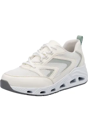 Rieker Keilsneaker, Halbschuh, Schnürschuh, Freizeitsneaker mit gepolstertem Schaftrand