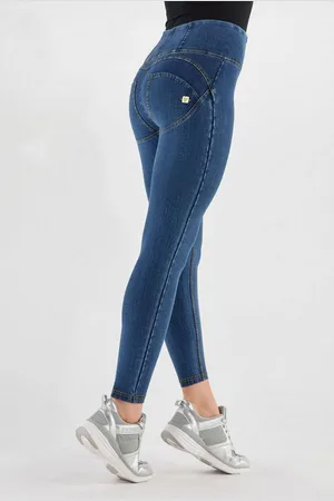 Freddy High-waist-Jeans WR.UP Denim High Waist 7/8 Superskinny Dunkelblau - Verkäufer: Sun & Famous