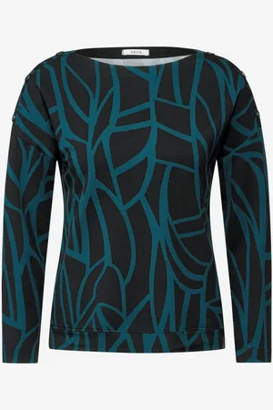 CECIL Langarmshirt Shirt mit Knöpfen (1-tlg) - Verkäufer: Stylaholic The Shop