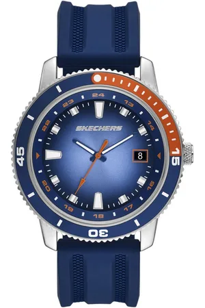 Skechers Quarzuhr LACHMAN SR5235, Armbanduhr, Herrenuhr, Silikonarmband, analog, Tag
